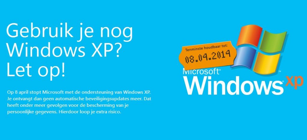 Einde van Windows XP